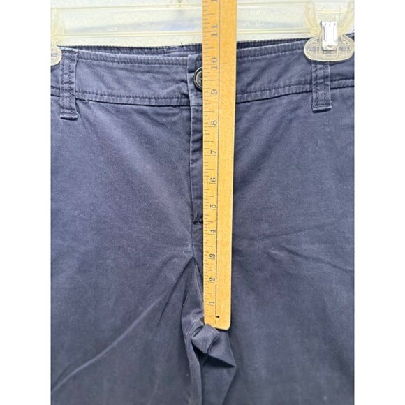Liz Claiborne Women's Blue Pants Cropped Ankle Stretch Size 8 - Picture 8 of 13
